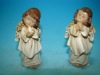 Wholesale 3.5"Polyresin classical angel praying with bird