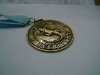 Embossed sports medals,award medals with ribbon