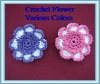 Wholesale crochet flower/padded flower for quality