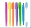Colorful fluorescent light promotional pens