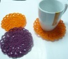 Wholesale crocheted cup mat pad