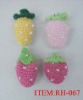 Wholesale hand crochet fruit/crochet strawberry