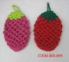 Wholesale hand crochet strawberry