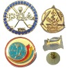 Metal pin badge