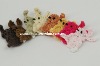 Wholesale DD01035 Hand Crochet Fashion Accessories Flowers Applique Cotton craft Rabbits Bunny