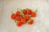 Wholesale DD01002A Hand Crochet Fashion Accessories Fruits Flowers Appliques Cotton flower making craft