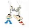 Wholesale cartoon mobile phone chain / charm
