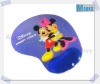 Wholesale 2011 new type pvc mouse mat with wrist rest