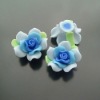 Wholesale Diverse Colored Polymer Flower Bedas Wholesale!!