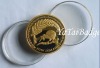 Wholesale australia Menura metal coin gold coin