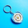 promotional plastic heart shape fashion key chain