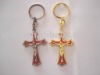 Wholesale crucifix,Metal Cross keychain