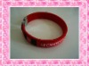 Wholesale promotional soft pvc bracelet for gifts