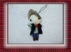 Wholesale Fashion String Voodoo doll keychain