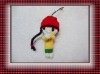 Wholesale Fashion String Voodoo doll keychain