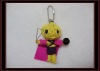 Wholesale Fashion String Voodoo doll keychain