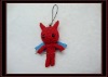 Wholesale Fashion String Voodoo doll keychain