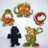 Wholesale promotional gifts fruit paper frigde magnet