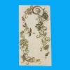 Wholesale Adhesive Metal Nickel Sticker For Decorative