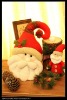 Wholesale Christmas Fabric head door hang