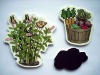 Wholesale Exquisite gifts flower frigde magnet