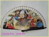 Wholesale Spanish printed wood fan