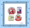 Wholesale epoxy metal badge/colorful badge