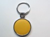 Wholesale Circular leather Key Chain