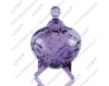 Wholesale Purple Grape Flower Crystal Glass Wedding Bonbonniere