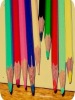 Wholesale 12 color wood pencil