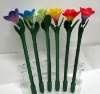 Wholesale Polymer clay nice flower ball pen
