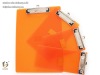 Wholesale A4 orange plastic clip board