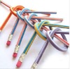 Wholesale free shipping christmas gifts Colorful Flexible Bendy Soft Pencils For Kids Magical Soft Pencil EW-092