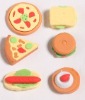 Wholesale 3D kids cake design shaped erasers