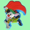 Wholesale 3D cartoon saquare eraser