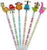 Wholesale 2011 fashion cartoon wooden pencil stationery