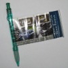 pull out banner ball pen