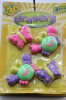Promotional shape erasers
