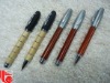 Wholesale QS19WB promotional gift wood ball pen
