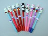 Wholesale Lovely rabbit Promotion soft ceramic ball pen