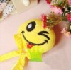 Wholesale cartoon smile face ball-pen,novel ball-pen,Cartoon plush pen