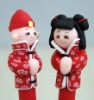 Wholesale Wedding soft ceramic ball pen,toy ball pen