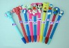 Wholesale Cartoon animal Promotion soft ceramic ball pen