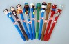 Wholesale Cartoon shape Promotion soft ceramic ball pen