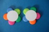 Flower shaped 5 colors highlighter pen set BF017