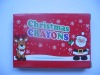 Wholesale 0.8*7.0cm 6 colors wax crayon