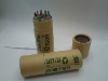 Wholesale Mini paper colored pencil set