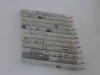 Wholesale Green Pencil-Mini Newspaper Colored Pencil Set
