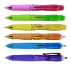 Wholesale multi color pen with highlighter