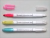 Wholesale Erasable Pen CH-6202---2 in 1 highlighter marker